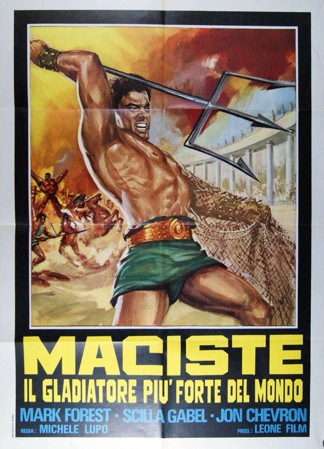 MACISTE IL GLADIATORE PIÙ FORTE DEL MONDO